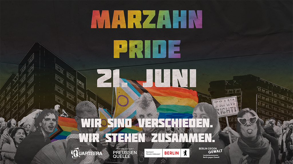 Marzahn Pride 2025 Banner