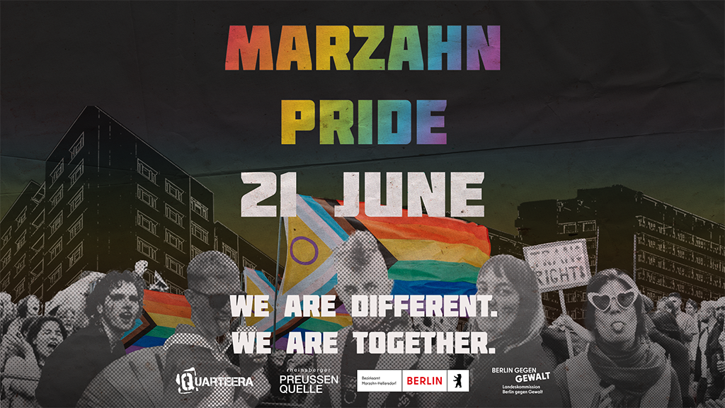 Marzahn Pride 2025 Banner
